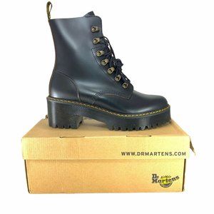 Doc Dr Martens Leona Chunky Heeled Boots W…